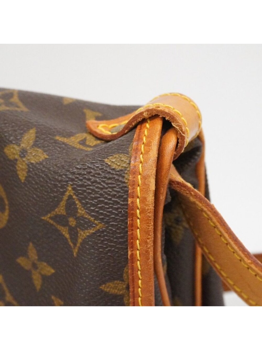 Louis Vuitton Shoulder Bag Monogram Saumur 30 Brown - Picture 7 of 10